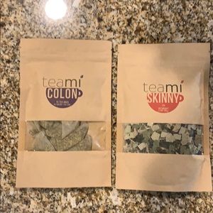 Teami skinny and teami colon teas